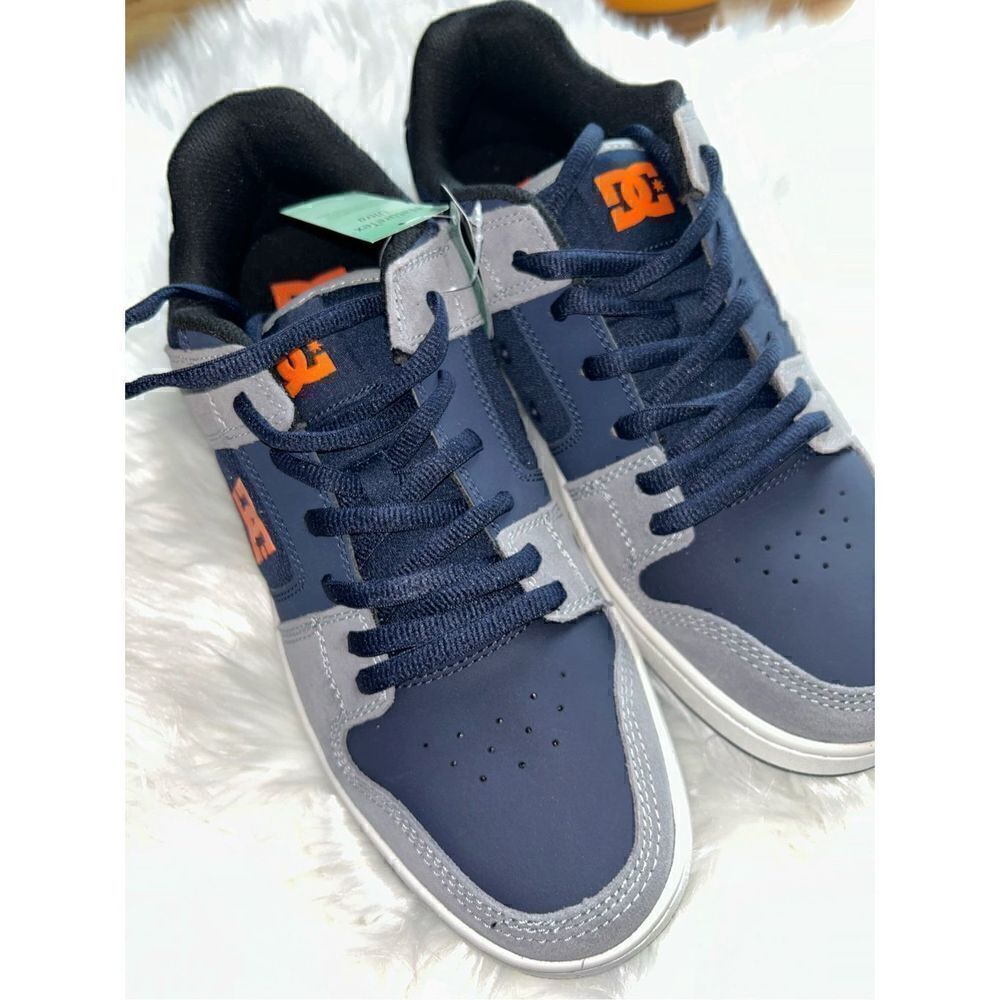DC men’s athletic shoes blue and gray size 11.5